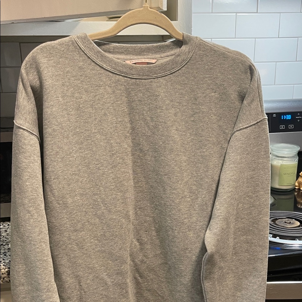 Victoria's Secret Gray Women's Crew Neck Sweater
